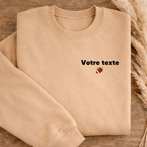 Pull texte – Cadeau personnalisé – Henriette & Co