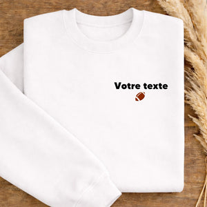 Pull texte – Cadeau personnalisé – Henriette & Co