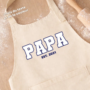 Tablier - University – Cadeau personnalisé – Henriette & Co