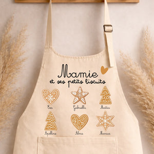 Tablier - Biscuits – Cadeau personnalisé – Henriette & Co