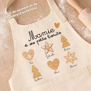 Tablier - Biscuits – Cadeau personnalisé – Henriette & Co