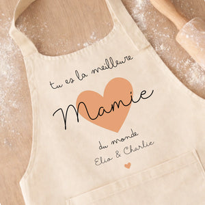 Tablier - Meilleure – Cadeau personnalisé – Henriette & Co
