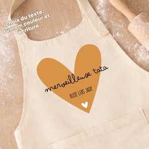 Tablier - veilleuse – Cadeau personnalisé – Henriette & Co