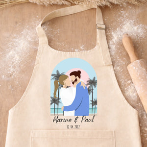 Tablier - Sunset – Cadeau personnalisé – Henriette & Co