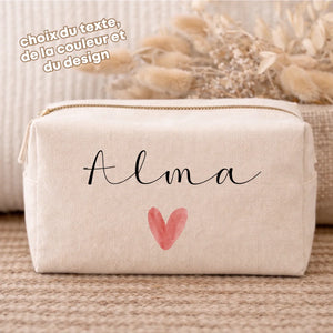 Trousse - Prénoms – Cadeau personnalisé – Henriette & Co