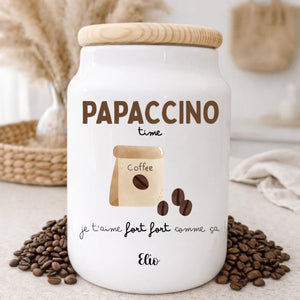 Papaccino – Cadeau personnalisé – Henriette & Co