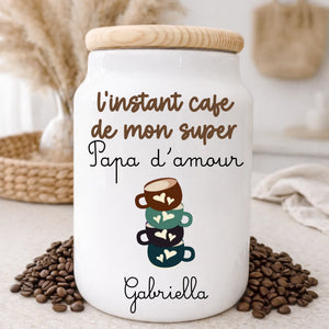 Boîte à café – Cadeau personnalisé – Henriette & Co