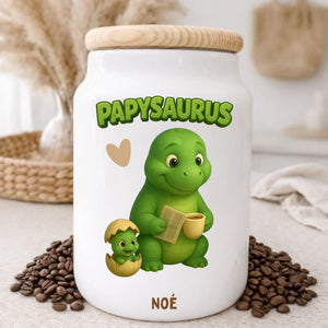 Papy Saurus – Cadeau personnalisé – Henriette & Co
