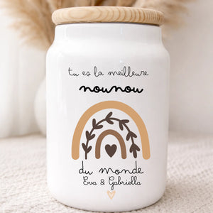 Meilleure nounou – Cadeau personnalisé – Henriette & Co
