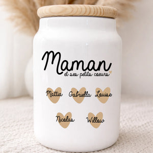 Maman coeur – Cadeau personnalisé – Henriette & Co