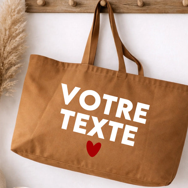Cabas XXL - Mot doux