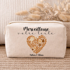 Coeur ruban – Cadeau personnalisé – Henriette & Co