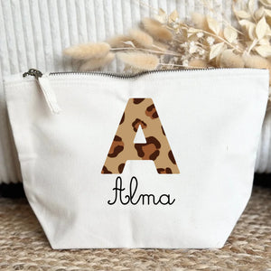 Trousse - Initiale – Cadeau personnalisé – Henriette & Co
