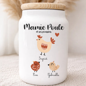 Poule – Cadeau personnalisé – Henriette & Co