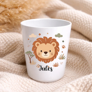 Gobelet - Animaux – Cadeau personnalisé – Henriette & Co