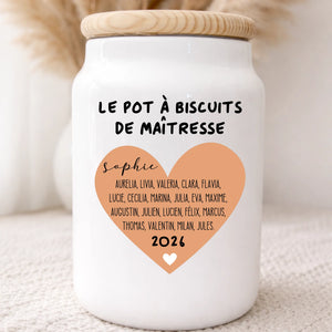 MERCI MAITRESSE – Cadeau personnalisé – Henriette & Co