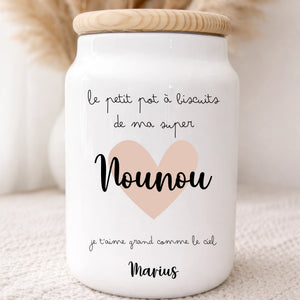 Biscuits nounou – Cadeau personnalisé – Henriette & Co