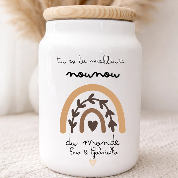 Meilleure nounou – Cadeau personnalisé – Henriette & Co