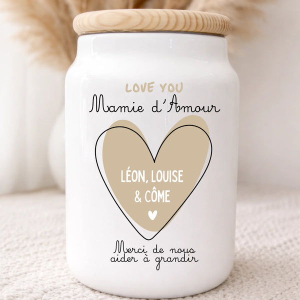 Nanny d'Amour – Cadeau personnalisé – Henriette & Co
