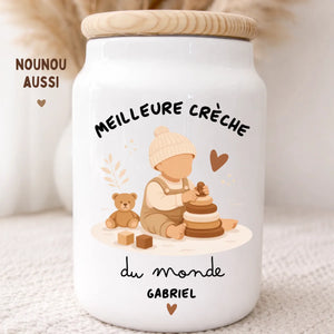 Meilleure Crèche – Cadeau personnalisé – Henriette & Co