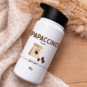 Gourde - Papaccino – Cadeau personnalisé – Henriette & Co