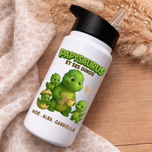 GOURDE - PAPYSAURUS – Cadeau personnalisé – Henriette & Co