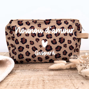 Trousse léo – Cadeau personnalisé – Henriette & Co