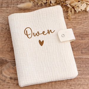 Protège Carnet de santé – Cadeau personnalisé – Henriette & Co