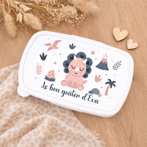 Pink Dino – Cadeau personnalisé – Henriette & Co