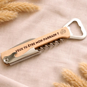 Tire bouchon - Question – Cadeau personnalisé – Henriette & Co