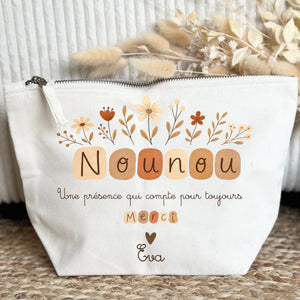 Trousse - Nounou – Cadeau personnalisé – Henriette & Co