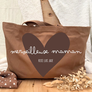 Cabas XXL - merveilleuse – Cadeau personnalisé – Henriette & Co