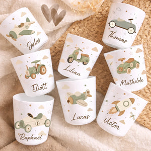 Gobelet - Transports – Cadeau personnalisé – Henriette & Co