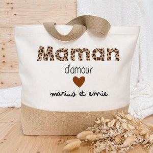 Léopard amour – Cadeau personnalisé – Henriette & Co
