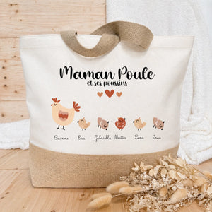 Maman poulette – Cadeau personnalisé – Henriette & Co