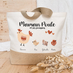 Maman poulette – Cadeau personnalisé – Henriette & Co