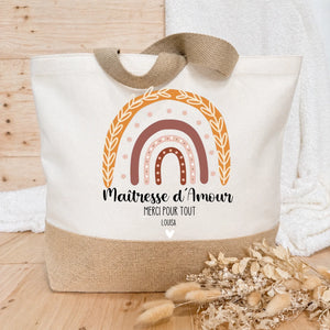 Maîtresse au top – Cadeau personnalisé – Henriette & Co
