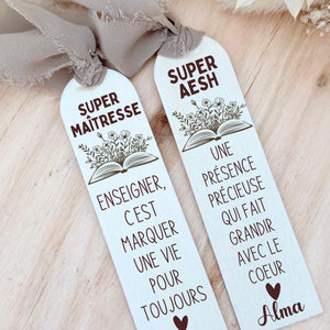 Marque page – Cadeau personnalisé – Henriette & Co