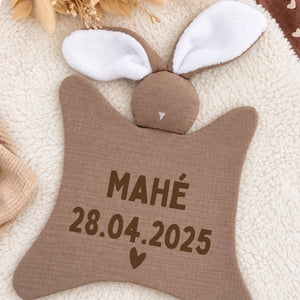 Doudou - Date – Cadeau personnalisé – Henriette & Co