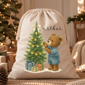 Hotte ours – Cadeau personnalisé – Henriette & Co