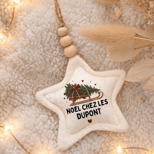 Etoile - Sapin – Cadeau personnalisé – Henriette & Co