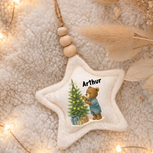 xmas bear – Cadeau personnalisé – Henriette & Co