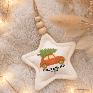 XMAS CAR – Cadeau personnalisé – Henriette & Co