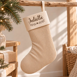 Chaussettes de noël – Cadeau personnalisé – Henriette & Co