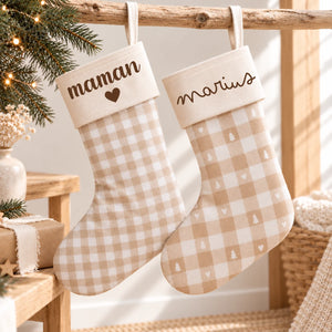 Chaussettes Sapin – Cadeau personnalisé – Henriette & Co