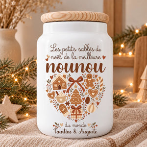 Pot - Sablés – Cadeau personnalisé – Henriette & Co