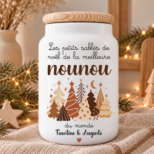 Pot - Sapins – Cadeau personnalisé – Henriette & Co
